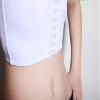 BaronHong Front 3-Row Hook Elastic, Breathable Chest Binder, Tomboy Trans Lesbian (White, L) view 4