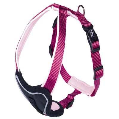 Nobby Comfort Harness Classic Preno, Raspberry/Pink, L: 50–60 cm, W: 30 mm, 1 pc.