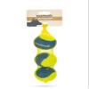Beeztees Fetch Tennis Ball, Dog Toy, Blue/Yellow, 6.3 cm, 3 Pack view 2