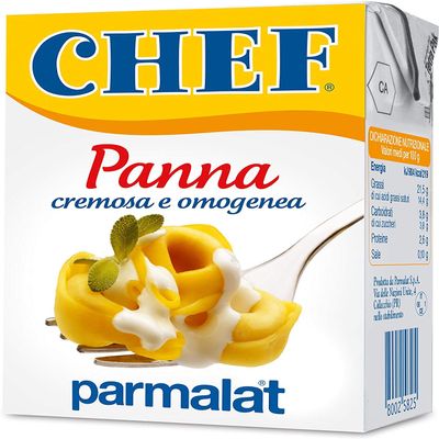 3x Parmalat Panna Chef Cooking Cream, 200 ml