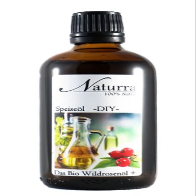 Naturra BIO Rosehip Seed Oil (Wild Rose Oil) DUO with Argan Oil, 100 ml Glass Bottle