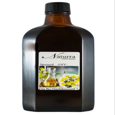Naturra Organic Edible Evening Primrose Oil Duo with Grape Seed Oil, 250 ml Glass Bottle