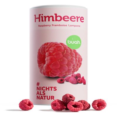 BUAH Organic Freeze-Dried Raspberries, 120 g