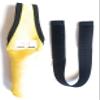 DOGS and MORE Bringsel for Rescue Dogs - Indication Dummy for Alert Training - Handmade in Germany - Hook-and-Loop Collar Attachment - Yellow view 2