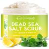 Ultra Body Scrub Lemon Mint 510 g – Natural Dead Sea Salt Scrub for All Skin Types by ONaturals view 1