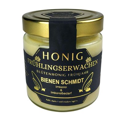 Original German Early-Season Honey, 17.6 oz Jar, Creamy-Stirred, Upper Franconia