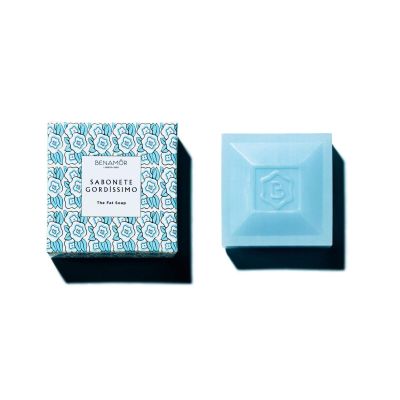 Benamôr Gordíssimo The Fat Soap with Organic Shea Butter, Sunflower & Coconut Oils – Moisturizing Soap for Normal to Dry Skin, 100 g