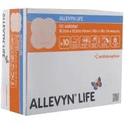 ALLEVYN Life 10.3 x 10.3 cm Silicone Foam Dressing