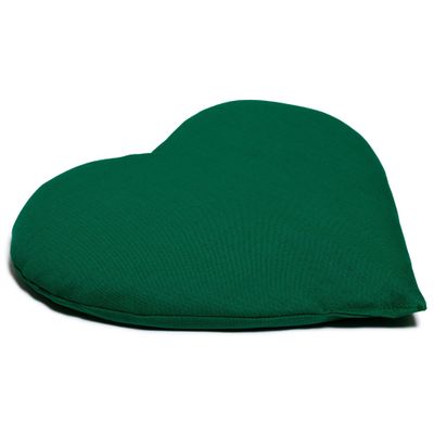 GIRAFFENLAND Green Rapeseed Seed Heart Pillow, Approx. 30 x 25 cm