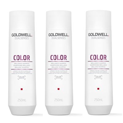 Goldwell Dualsenses Color Brilliance Shampoo, 250 ml x 3