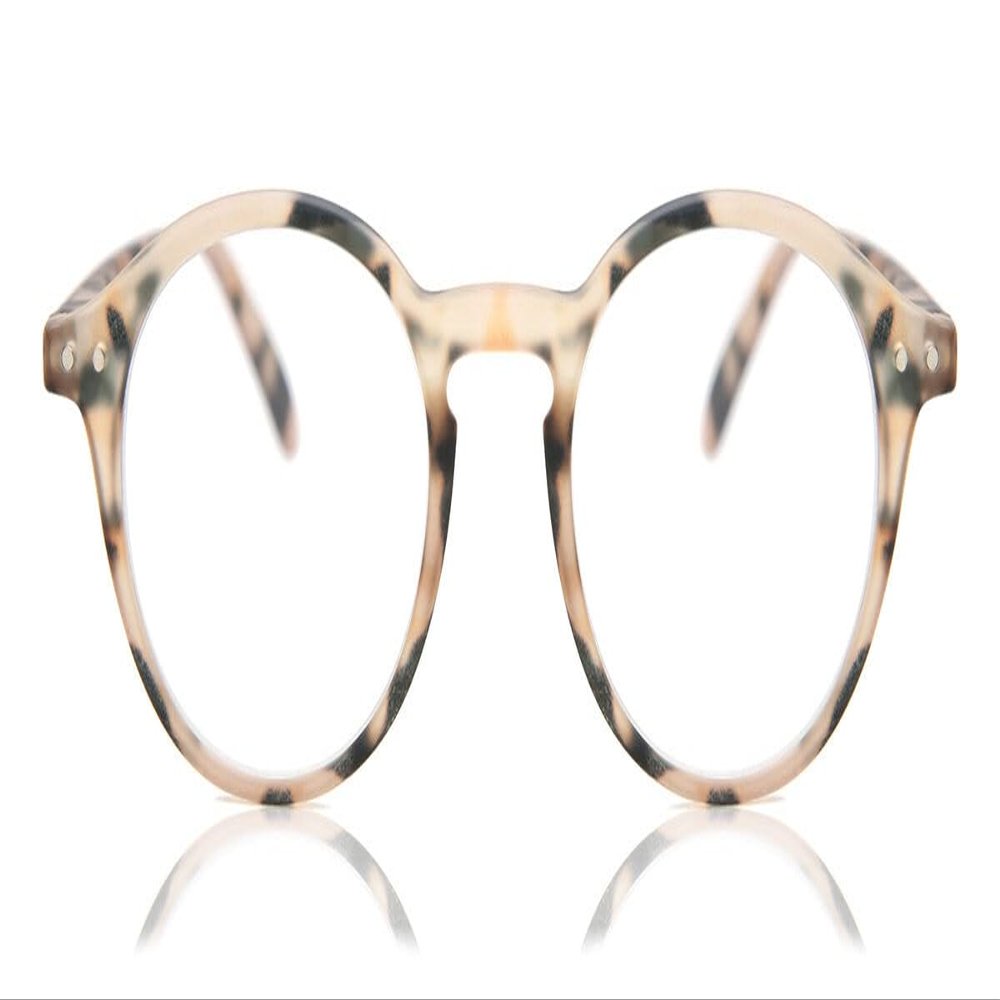 IZIPIZI LetmeSee #D Light Tortoise Reading Glasses, Unisex Adults, +1.5