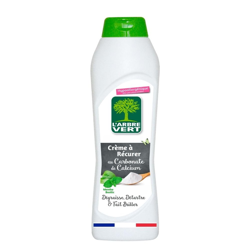 L'arbre vert Mint-Basil Scrubbing Cream, 500 ml