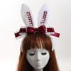 GRACEART Lolita Anime Cosplay Halloween Headband, Wine Red, One Size view 2