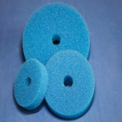 KnePo Plastic Technology Fine Filter Sponge, 150mm Diameter, with Hole