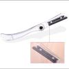 6-Piece Plastic Eyebrow Razors, Portable Trimmers for Women view 3