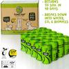 240 Compostable Dog Waste Bags, Extra-Long with Handles view 2