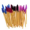 50-Count Disposable Mascara Wands, Eyelash Brushes, Applicators, Portable Makeup Tool view 4