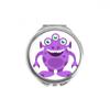DIYthinker Universe Alien Monster Purple Alien Compact Mirror, Round, 2.6 x 2.4 x 0.3 in, Multicolor view 1