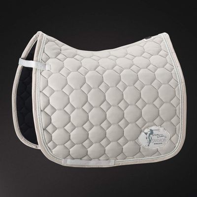 Eskadron Cotton Emblem General Purpose Saddle Pad, Silk Grey