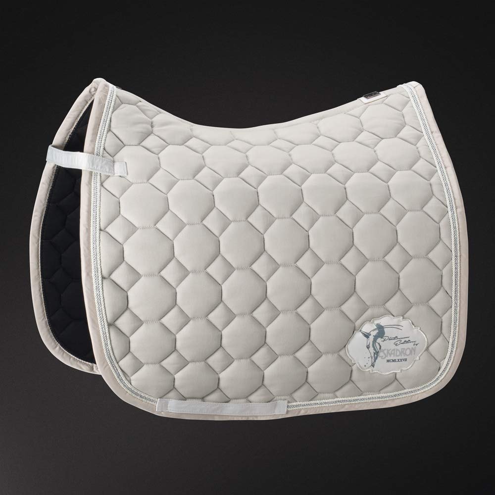 Eskadron Cotton Emblem General Purpose Saddle Pad, Silk Grey