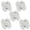 Outlet Safety Covers, White, 20 Count view 4