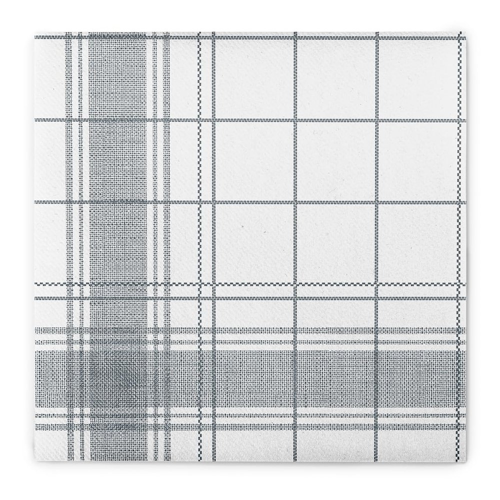 Mank Airlaid Napkins 40 x 40 cm, Premium Disposable, Fabric-Like and Absorbent, 50 Count, Nadeem Gray