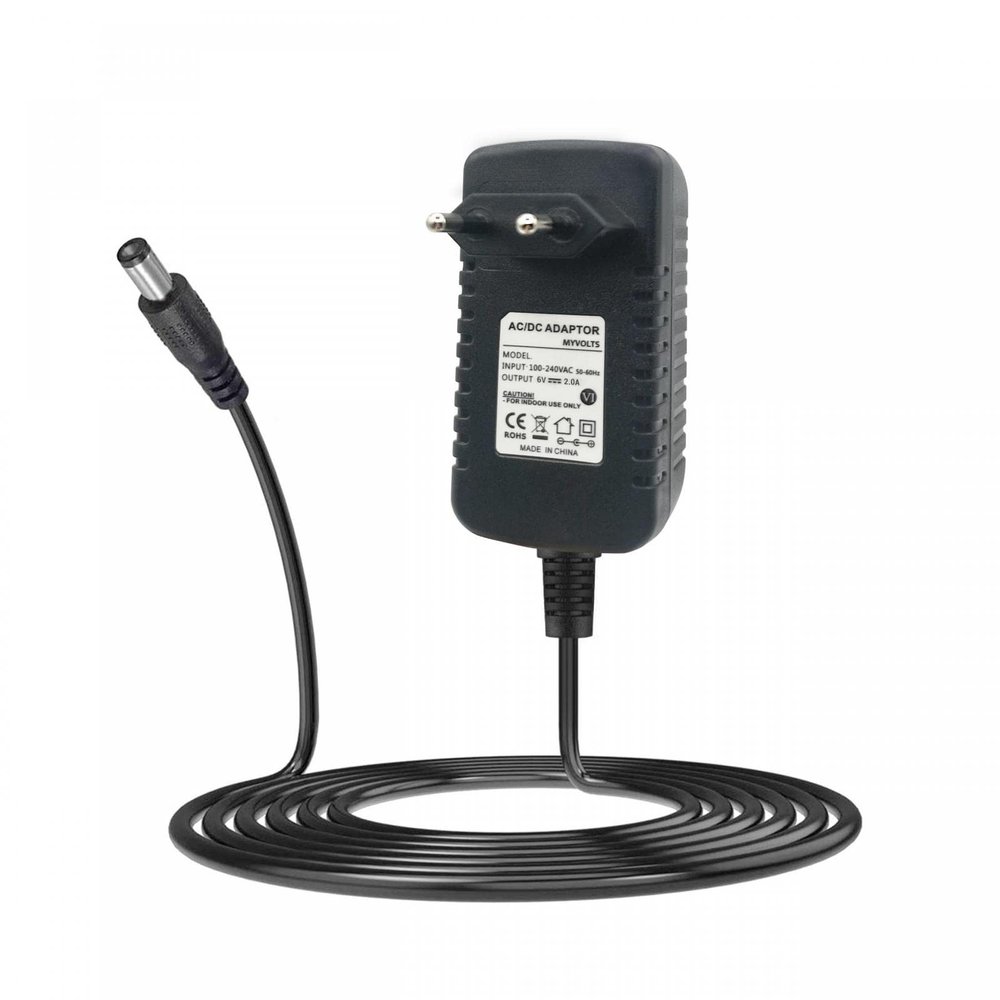 MyVolts 6V EU Power Adapter Compatible with Omron M6 Comfort IntelliSense Blood Pressure Monitor