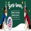 Surgi~Snuggly Disposable Dog Diaper Cover for Male and Female Dogs, Leg-Wrap Design, Size ML-PP view 2