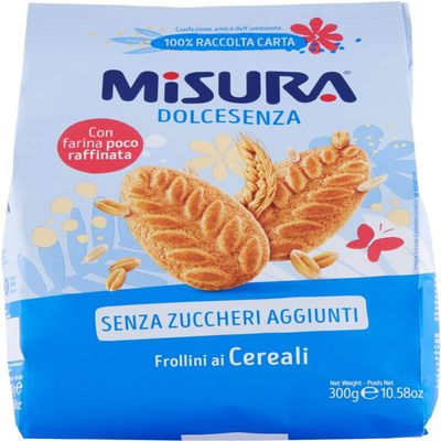 6 × Misura Muesli Cereal Cookies, 300 g