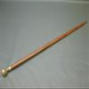 Walking Stick Cane Precious Wood Brass Knob Captain's Cane 94 cm M152 view 2