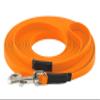 LENNIE BioThane Long Line, 9 mm, 25 m, for Dogs 5–15 kg, Pastel Orange, Stitched view 2