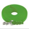 LENNIE BioThane Long Line, 13 mm, 8 m, for Dogs 15–25 kg, Apple Green, Braided view 1