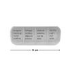 1-Day Pill Dispenser with Sliding Lid view 2