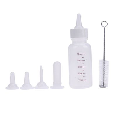 FM 6pcs Puppy Kitten Feeding Bottle Set