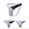 Yomie Men's Wet-Look Lace String Thong Underwear view 3