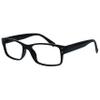 The Reading Glasses Company Men's Black Reading Glasses, 2-Pack, Oversized Designer Style, Spring Hinges, +2.00 view 2