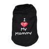 I Love My Daddy/Mommy Heart T-Shirt for Small Dogs view 1