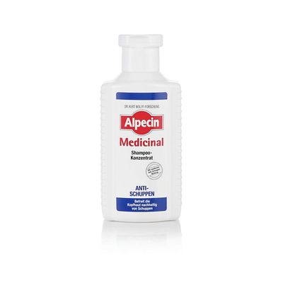 Alpecin Medicinal Forte Anti-Dandruff Shampoo, Revitalizing Scalp and Hair Care for Men, 6 x 200 ml