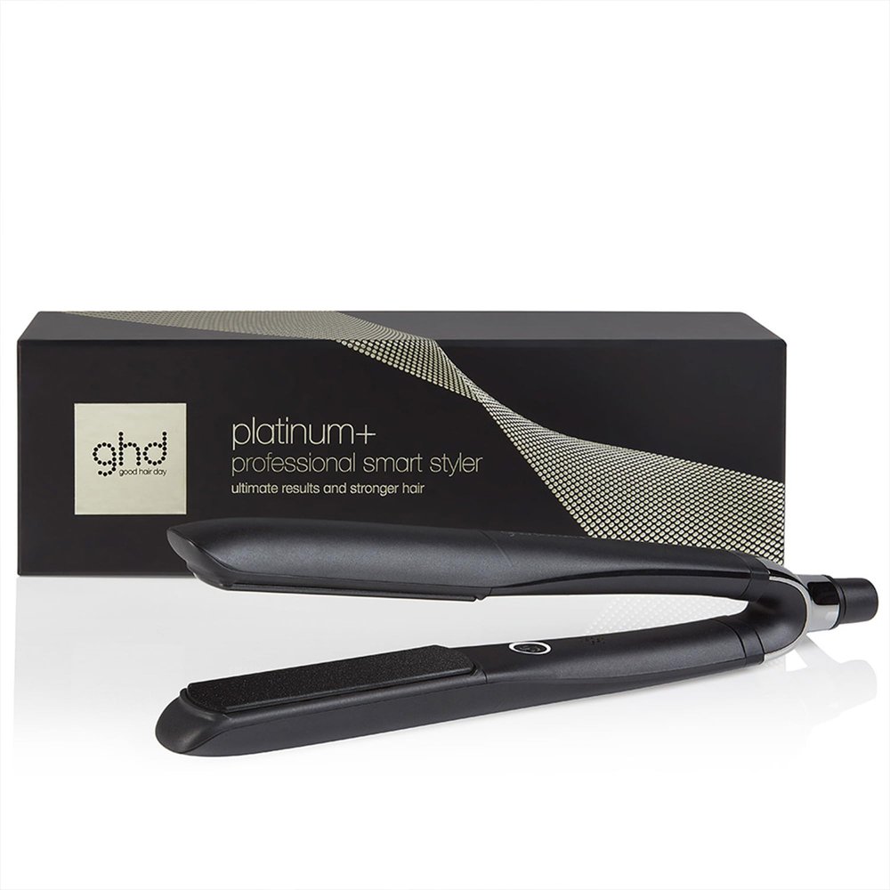 ghd platinum+ black – Intelligent Professional Hair Straightener with Ultra-Zone Technology