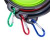 ZUOFENG Foldable Travel Water Bowl for Dogs and Cats, Portable Silicone Pet Bowl, 3-Set view 4