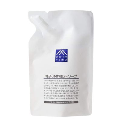Matsuyama M-Mark Yuzu Body Soap, 450 ml Refill