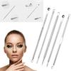ICYCHEER 5-Piece Blackhead Removal Tool Set, Stainless Steel Extractor Kit for Acne and Whiteheads view 3