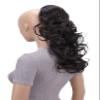 CAISHA 45 cm Hairpiece Ponytail Volume Black Dark Brown PH34 view 4