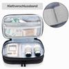 Luxja Breast Pump Bag for Spectra S1 and S2, Pump Bag for Breast Pump and Accessories, Black view 2