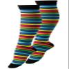 Vitasox Unisex Support Knee-High Socks, 1 Pair, Multicolor Striped, Size 35–38, 44481 view 3