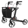 Rehasense Athlon SL Carbon Rollator Walker, Gray, Medium, 5.1 kg view 1