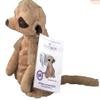 Warmies Meerkat Plush Heating Pad with Removable Millet-Lavender Filling, 35 cm, 760 g view 4