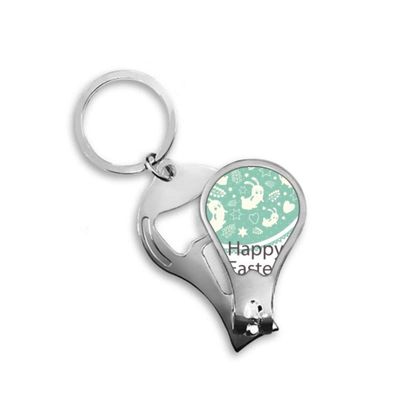 DIYthinker Happy Easter Day Green Dyed Egg Bunny Toenail Clipper