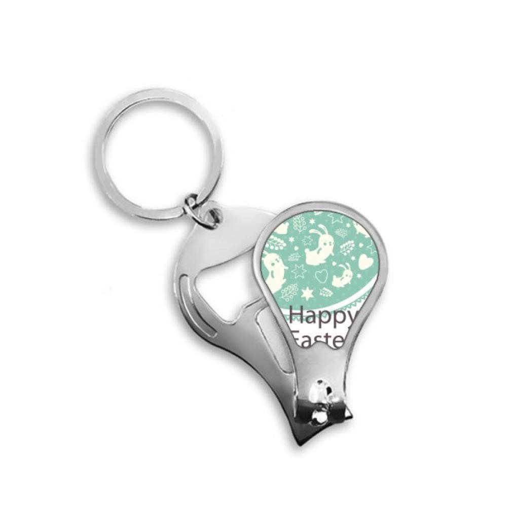 DIYthinker Happy Easter Day Green Dyed Egg Bunny Toenail Clipper