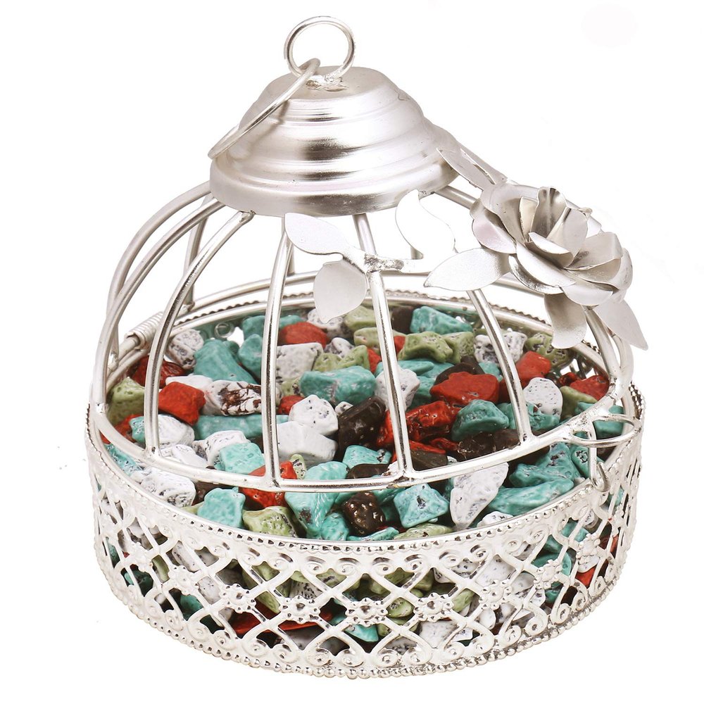 Ghasitaram Gifts Diwali Chocolates – Silver Stone Chocolate Cage